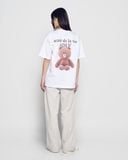  Áo thun ADLV - Acmé de la vie Basic Logo With Line Friends White 