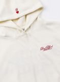  Áo Hoodie [Unisex] Badblood - [w-hde24-028] Classic Logo Hooded Cream 