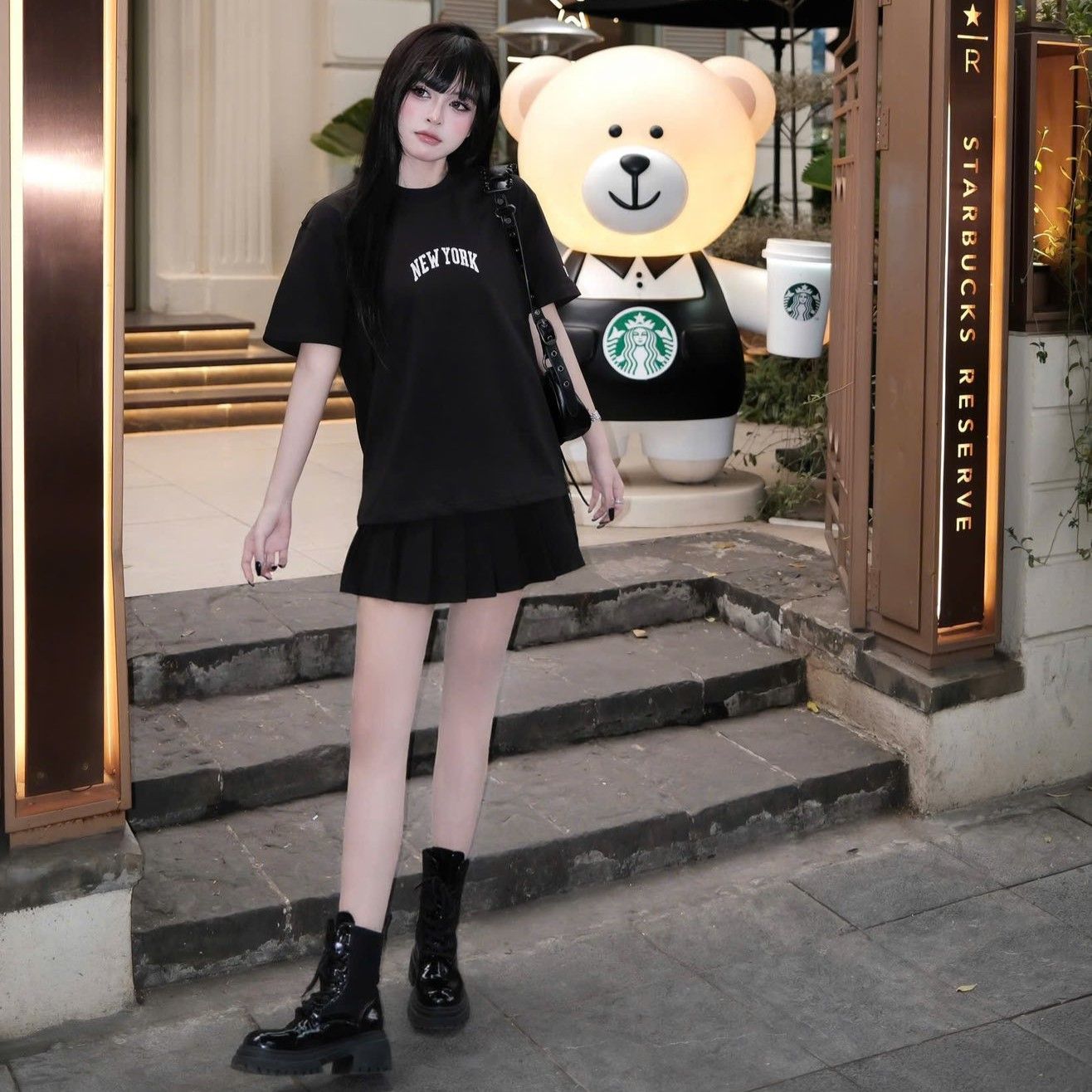  Áo Thun New Era - [Unisex] New York Yankees Black - 16126955 