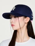  Nón MLB Korea - [Unisex] Signature Patch Structure Ball Cap New York Yankees - 3ACPBB25N-07NYS 