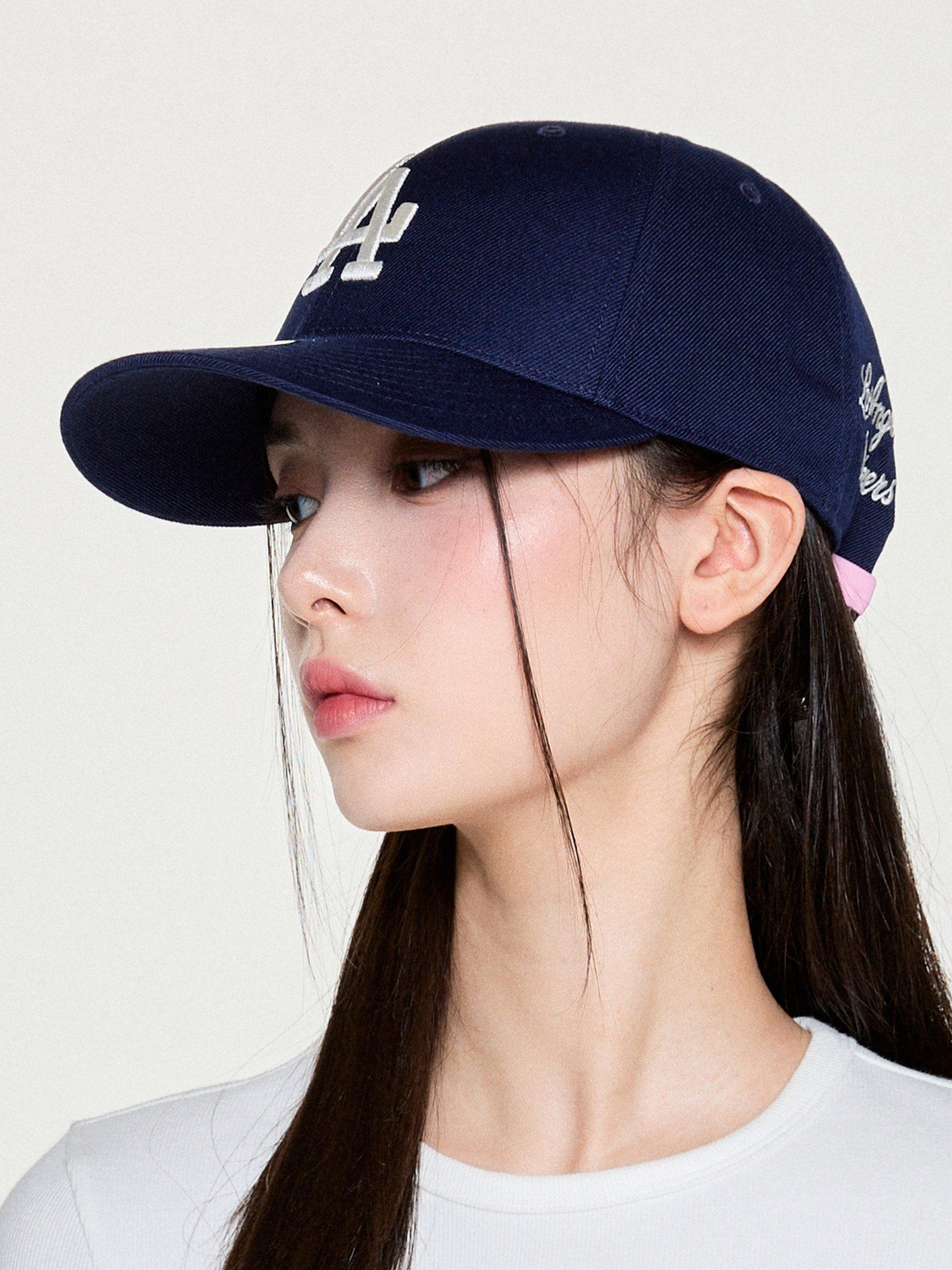 Nón MLB Korea - [Unisex] Signature Patch Structure Ball Cap New York Yankees - 3ACPBB25N-07NYS 