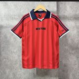  Áo Thun Polo New Era - [Unisex] NY Football Stripe Red 