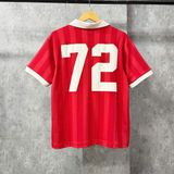  Áo Thun Polo New Era - [Unisex] NY 72 Stripe Jersey Red 