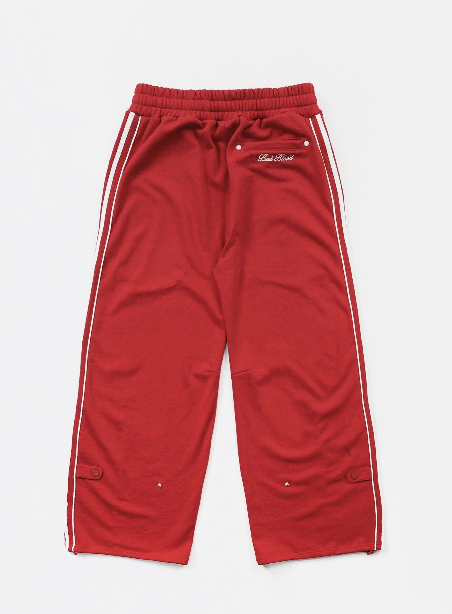  Quần Dài [Unisex] Badblood - [w-pts24-037] Billy 2 Way Curved Jogger Trousers - Red 
