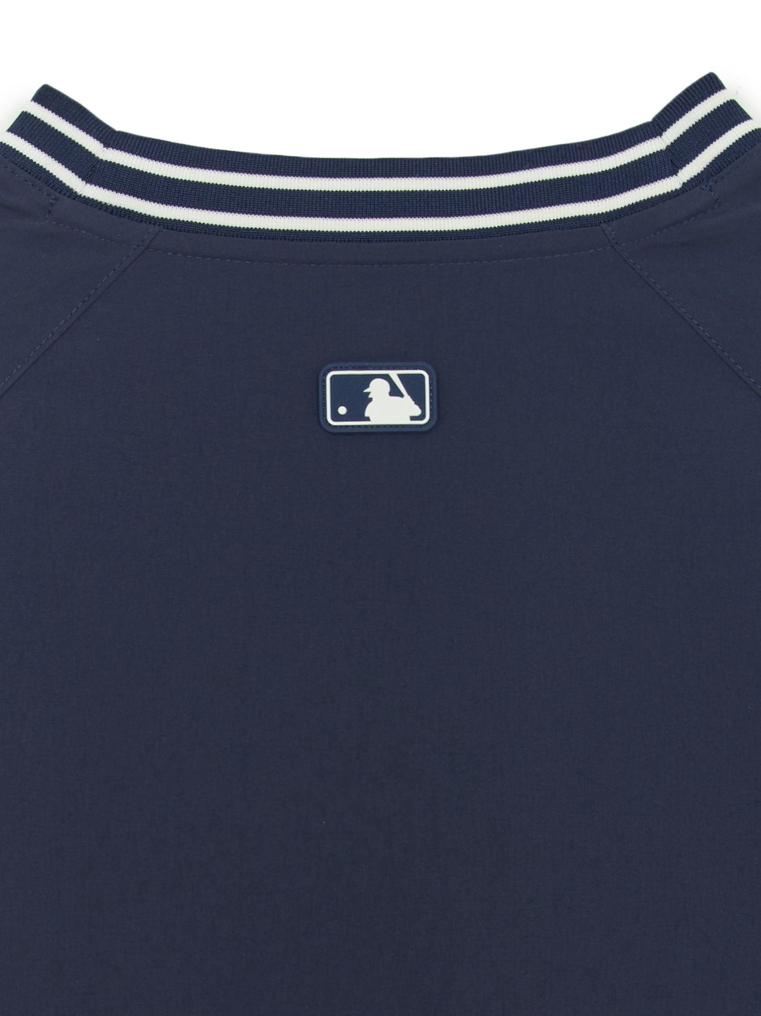  Áo Sweater MLB Korea - Varsity Sportive Curlsive Woven Boston Red Sox - 3AMTV1254-43NYS 