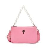  Túi Tote MLB Korea - Chainstrap Nylon Crossbody Philadelphia Phillies Pink - 3ACRM023N-10PKL 