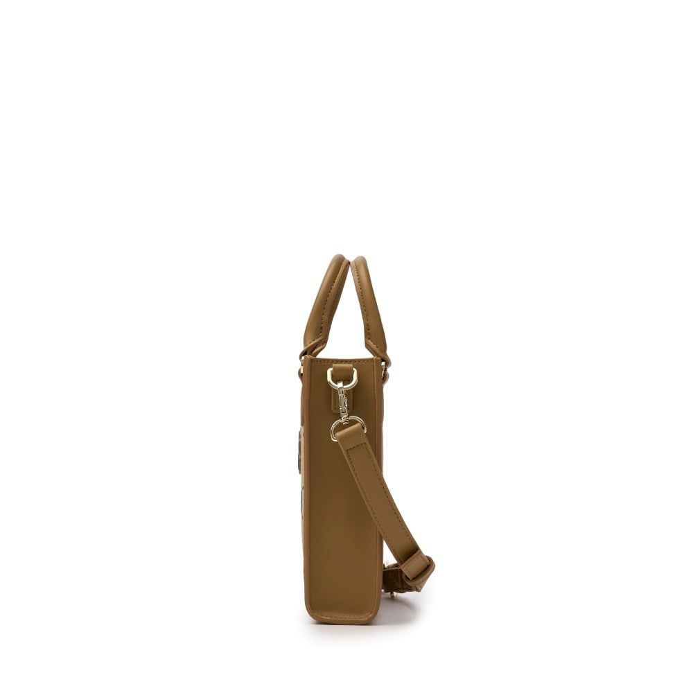  Túi Phone MLB Diamond Monogram Mini Tote Boston Red Sox Beige 7ACRMD35N-43BGS 