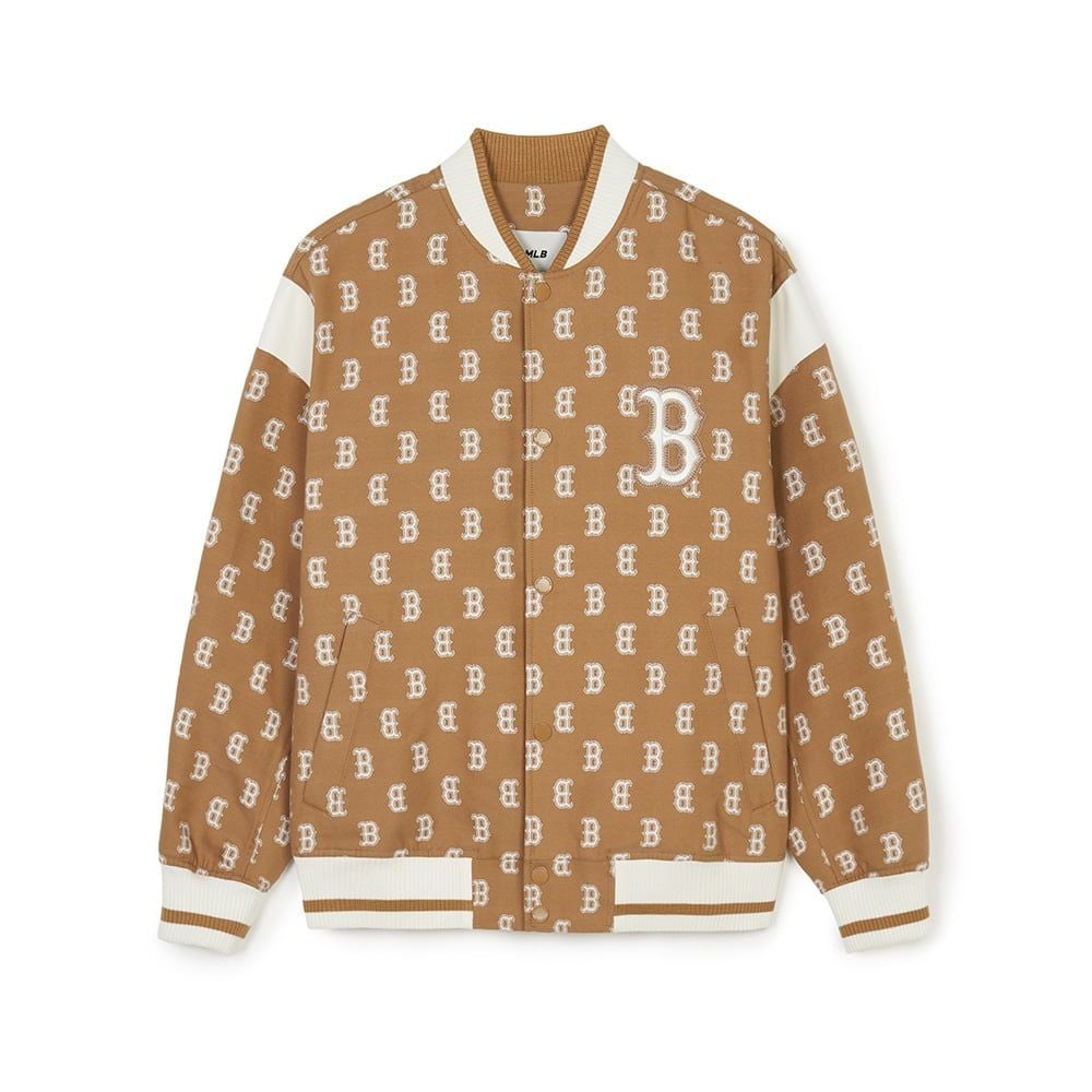  Áo Bomber MLB [Unisex] Monogram Series Boston Red Sox - 3AJPM0141-43BGD 