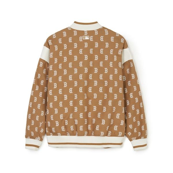 Áo Bomber MLB [Unisex] Monogram Series Boston Red Sox - 3AJPM0141-43BGD