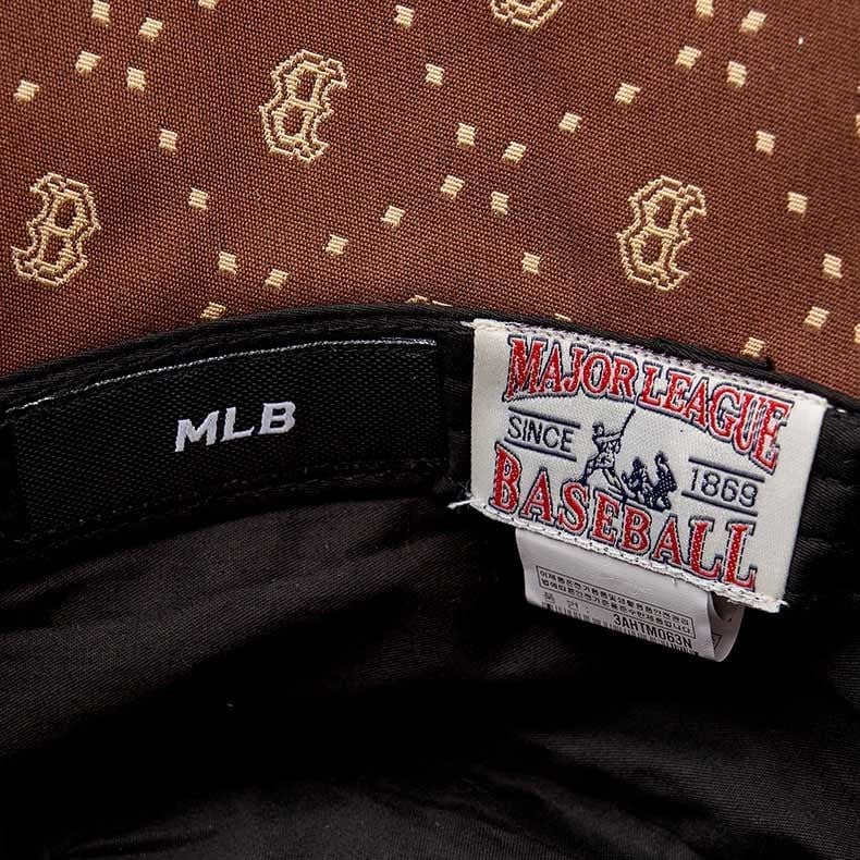  Nón Bucket MLB - Diamond Monogram Boston Red Sox - 3AHTM063N-43BRD 