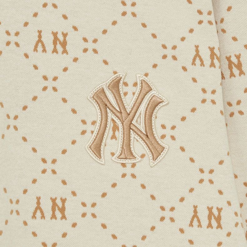  Áo Sweater MLB Korea - Dia Monogram Allover Jacquard NY - 3AMTM0134-50CRD 