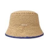  Nón Bucket MLB Raffia Crochet NY - 3AHTR0243-50BGL 