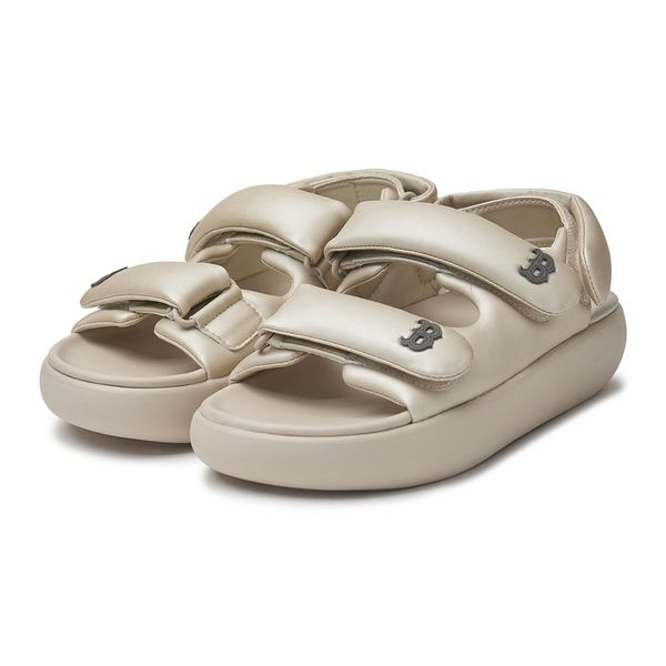 Giày Sandal MLB Base Metal Boston Red Sox Gold 3ASDBPS43-43GOS