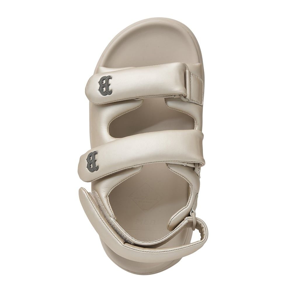  Giày Sandal MLB Base Metal Boston Red Sox Gold 3ASDBPS43-43GOS 