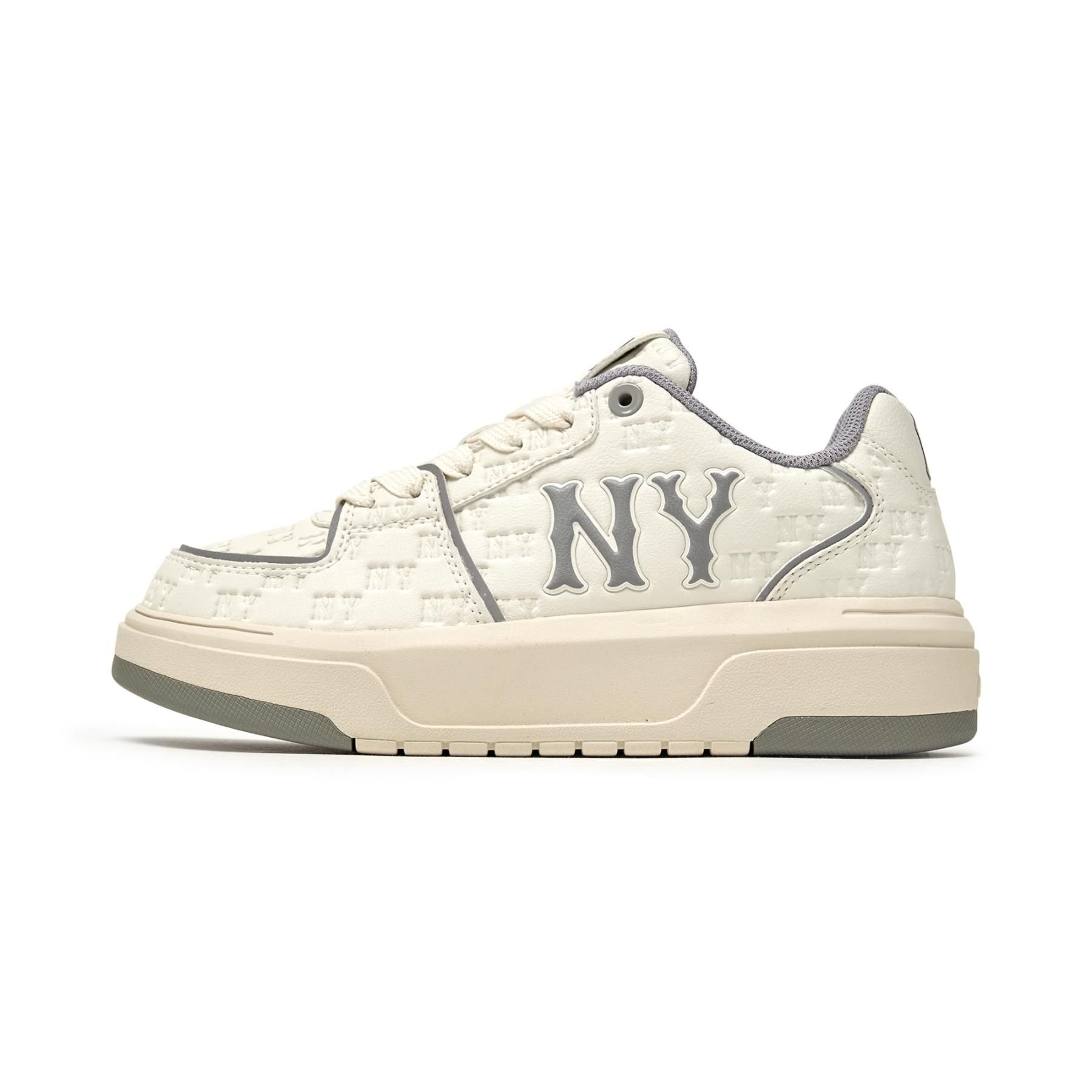 【MLB】 Chunky Liner Embo Monogram Cooperstown / 追跡付 Giày MLB Chunky Liner Embo Mono Cooperstown Ny Yankees