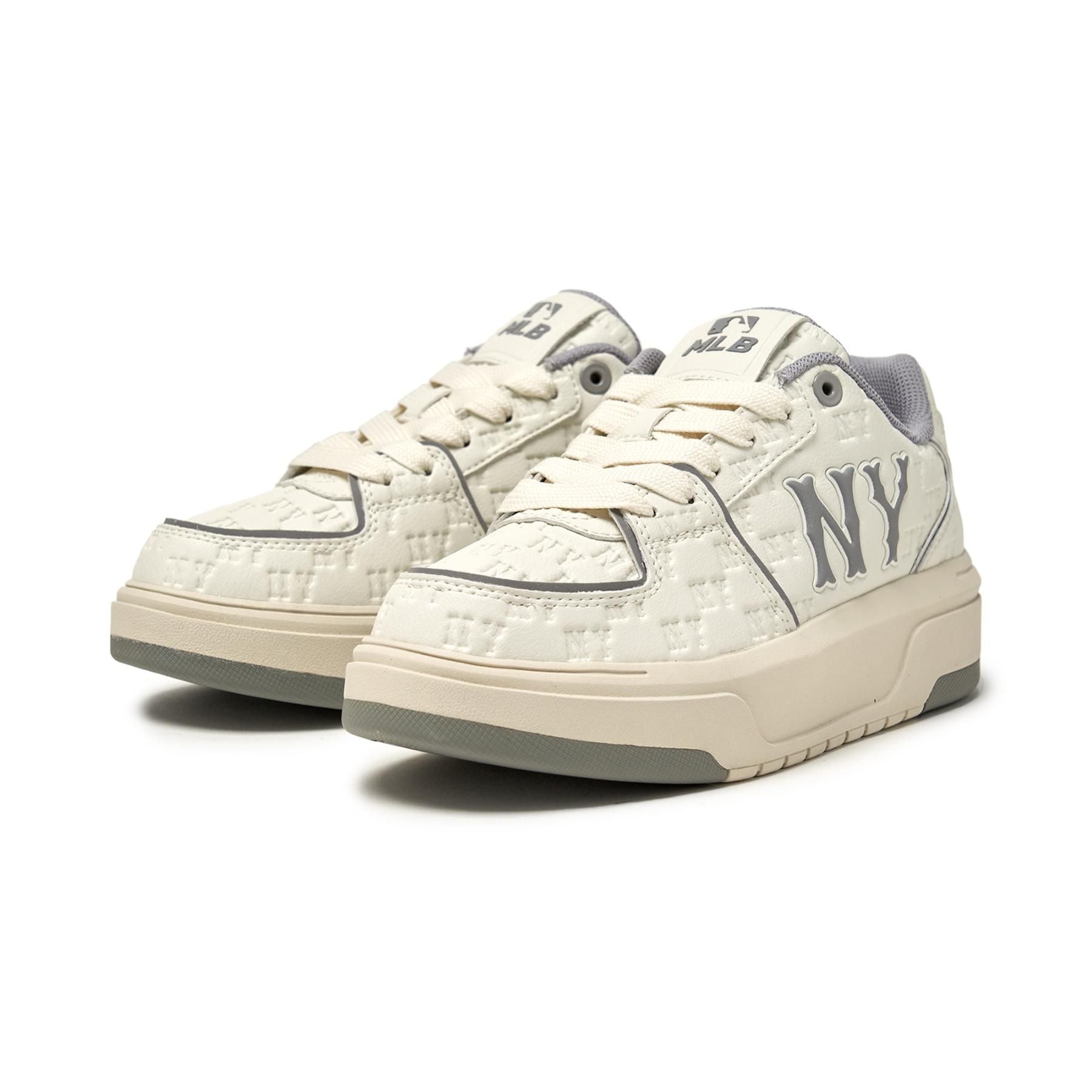  Giày MLB Chunky Liner Embo Mono Cooperstown Ny Yankees - 3ASXE035N-50GRS 