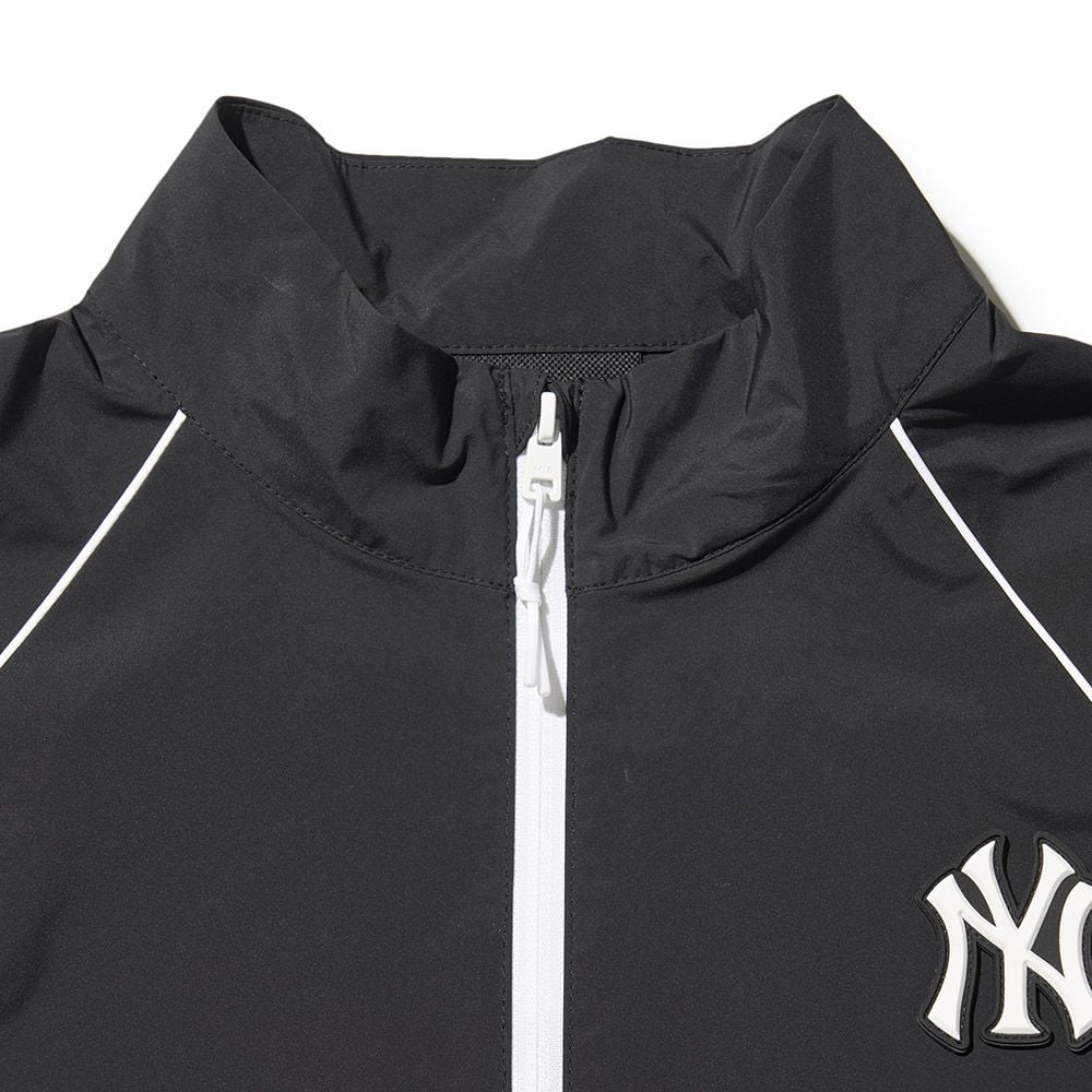  Áo Khoác Gió [Nữ] MLB Korea - Sporty Varsity Crop Windbreaker - 3FWJV0243-50BKS 