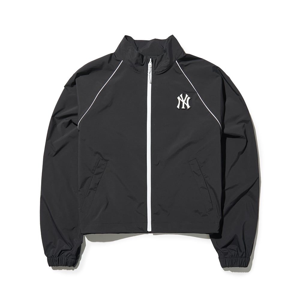  Áo Khoác Gió [Nữ] MLB Korea - Sporty Varsity Crop Windbreaker - 3FWJV0243-50BKS 