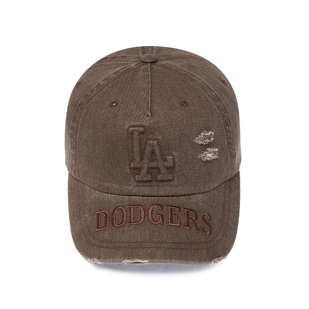  Nón MLB Korea - Vintage Embo Damage Unstructured Ballcap LA Dodgers - 3ACPV295N-07BRS 
