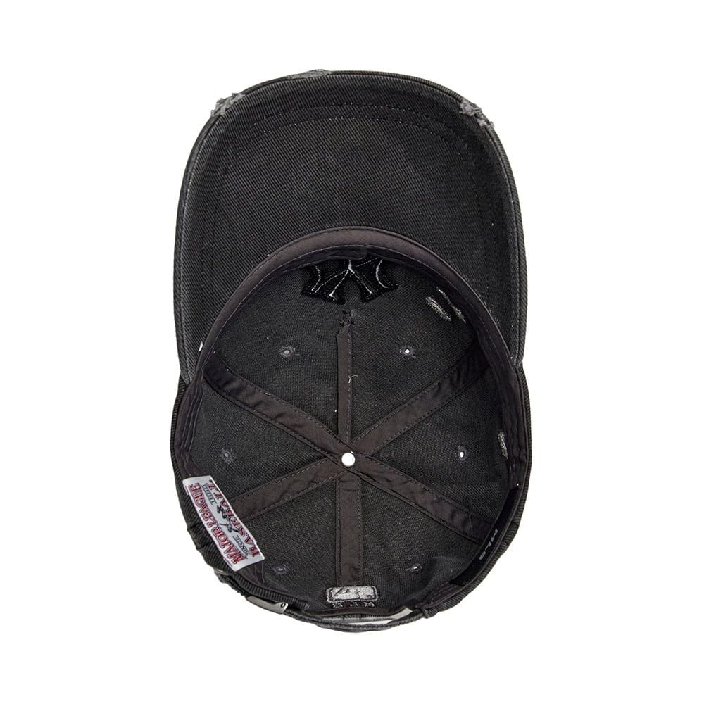  Nón MLB Korea - Vintage Embo Damage Unstructured Ballcap NY Yankees - 3ACPV295N-50CGS 