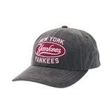  Nón MLB Korea - Varsity Vintage Oval Stitch Cursive Unstructured NY - 3ACPV055N-50CGS 