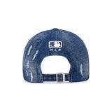  Nón MLB Korea - Vintage Damaged Denim Unstructured Ball Cap NY Yankees - 3ACPB195N-07BLL 
