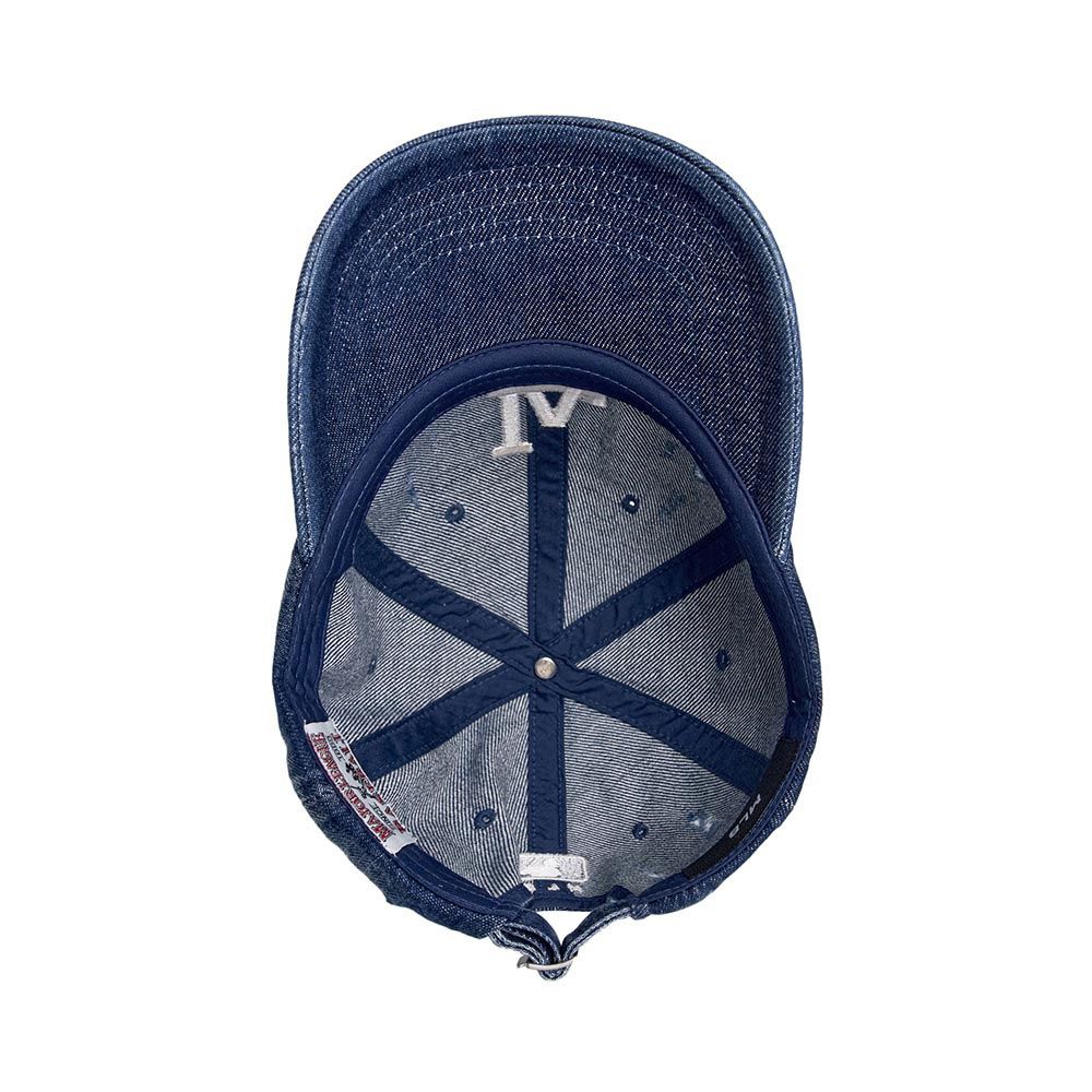  Nón MLB Korea - Vintage Damaged Denim Unstructured Ball Cap NY Yankees - 3ACPB195N-07BLL 