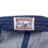  Nón MLB Korea - Vintage Damaged Denim Unstructured Ball Cap NY Yankees - 3ACPB195N-07BLL 