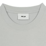  Áo thun [Unisex] MLB - Basic Big Logo Mega Overfit Functional Short Sleeve T-Shirt NY Yankees Gray - 3ATSB0553-43GRL 