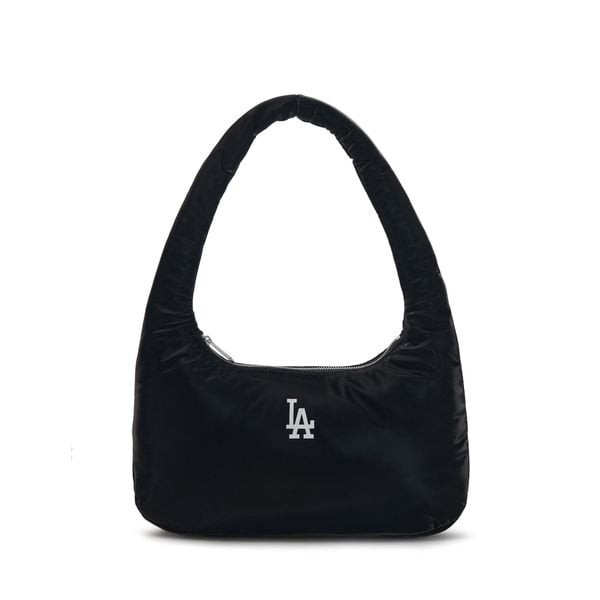 Túi Tote MLB Korea - Basic Luxle Leisure Hobo Bag LA Dodgers Black - 3ABQS044N-07BKS