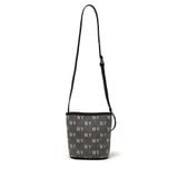  Túi MLB Korea - Classic Mono Vintage Denim Mini Bucket Bag New York Yankees Gray - 3ABMMV55N-50CGS 