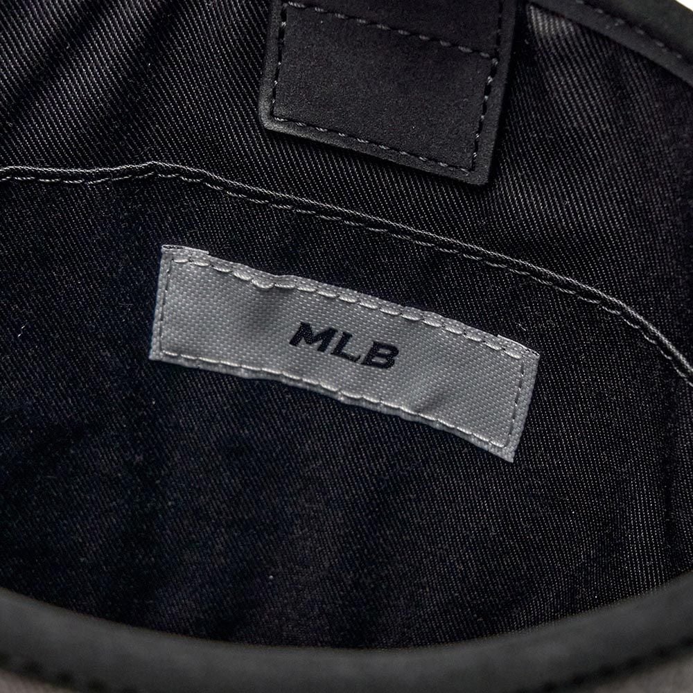  Túi MLB Korea - Classic Mono Vintage Denim Mini Bucket Bag New York Yankees Gray - 3ABMMV55N-50CGS 