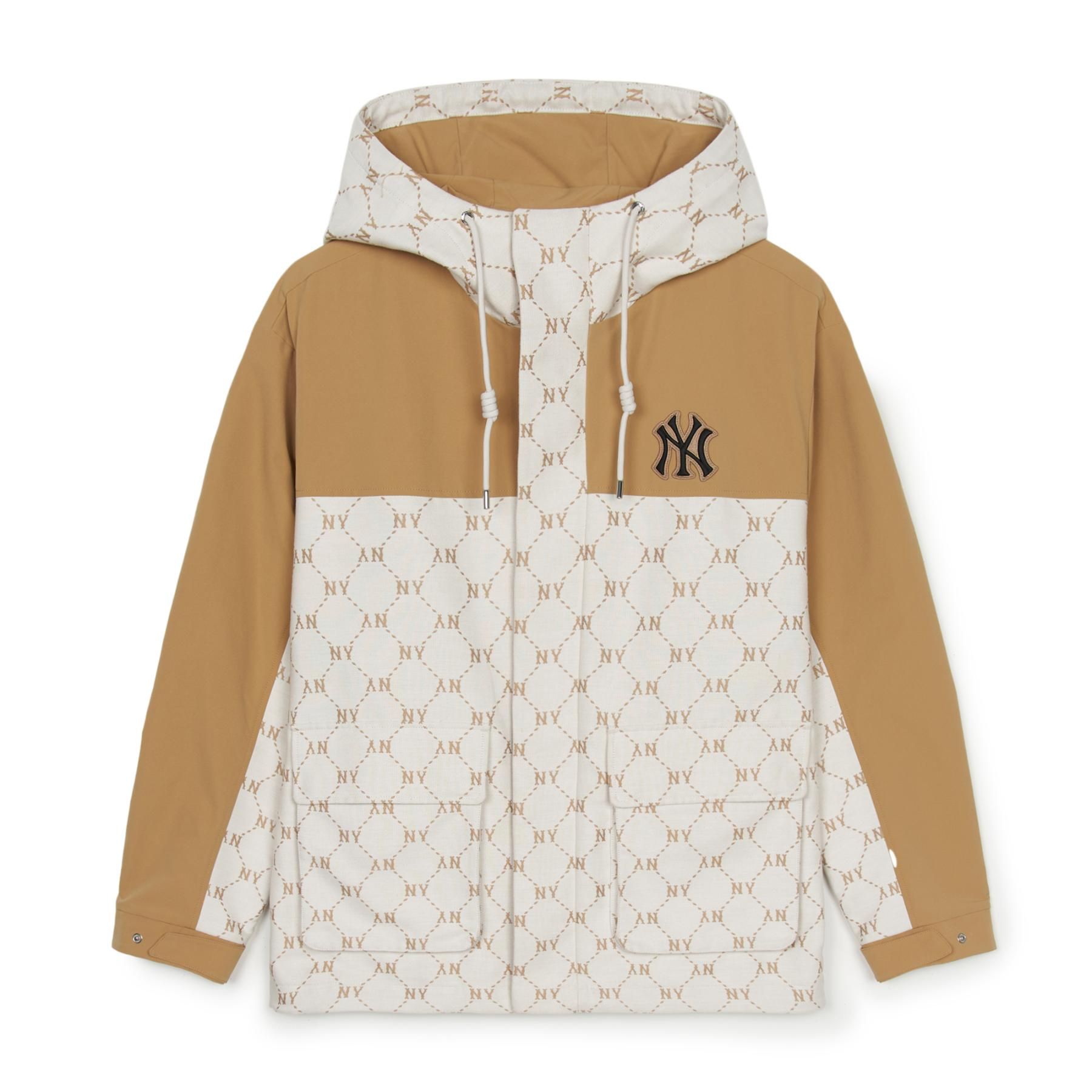  Áo Khoác Gió [Unisex] MLB - Dia Monogram Ribstop JQD Windbreaker NY - 3AWJM0151-50CAL 