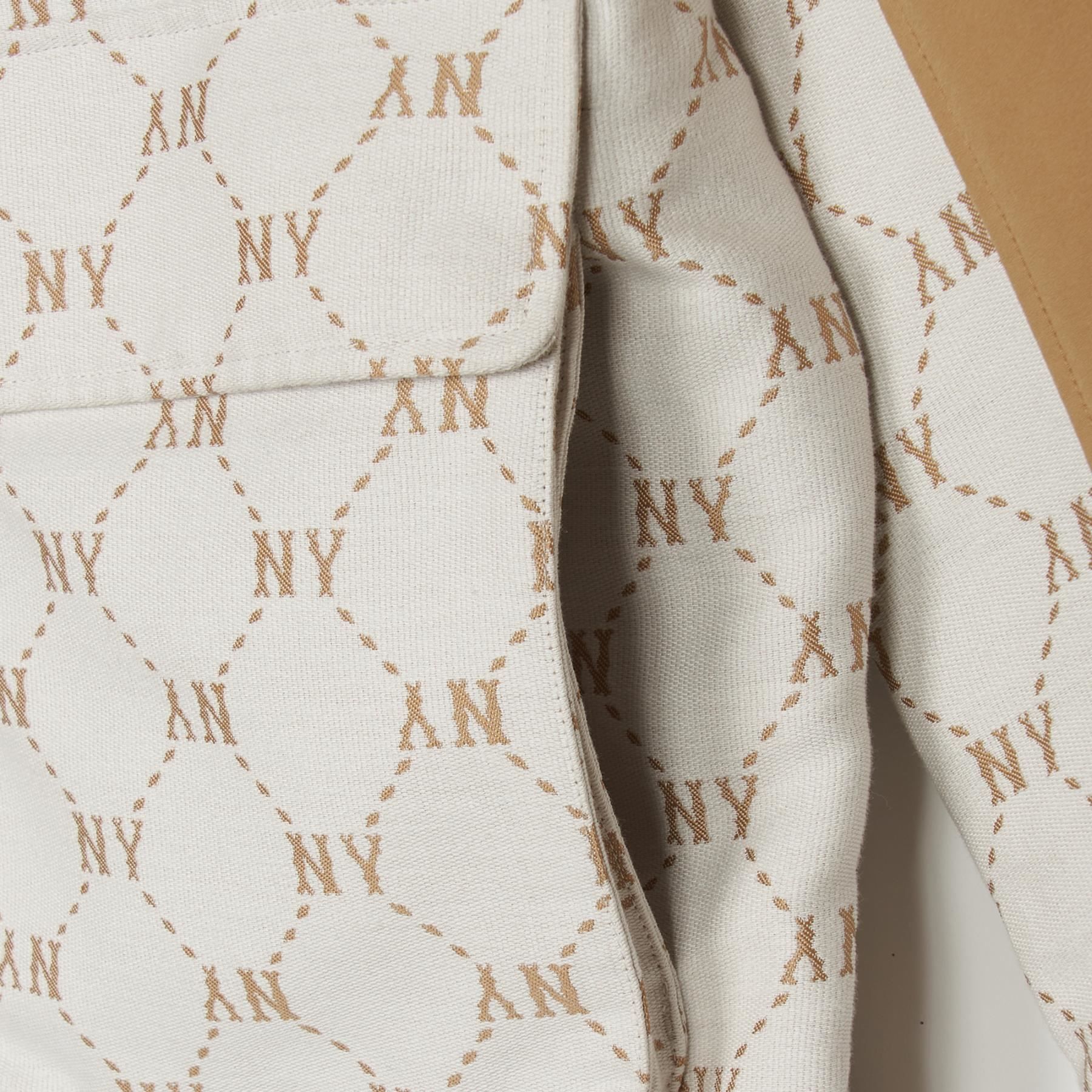  Áo Khoác Gió [Unisex] MLB - Dia Monogram Ribstop JQD Windbreaker NY - 3AWJM0151-50CAL 