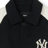  Áo Bomber MLB [Unisex] - Wool Biglux Varsity Jacket NY - 3AJPM1146-50BKS 