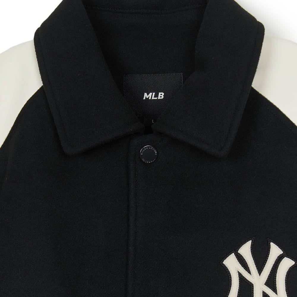  Áo Bomber MLB [Unisex] - Wool Biglux Varsity Jacket NY - 3AJPM1146-50BKS 