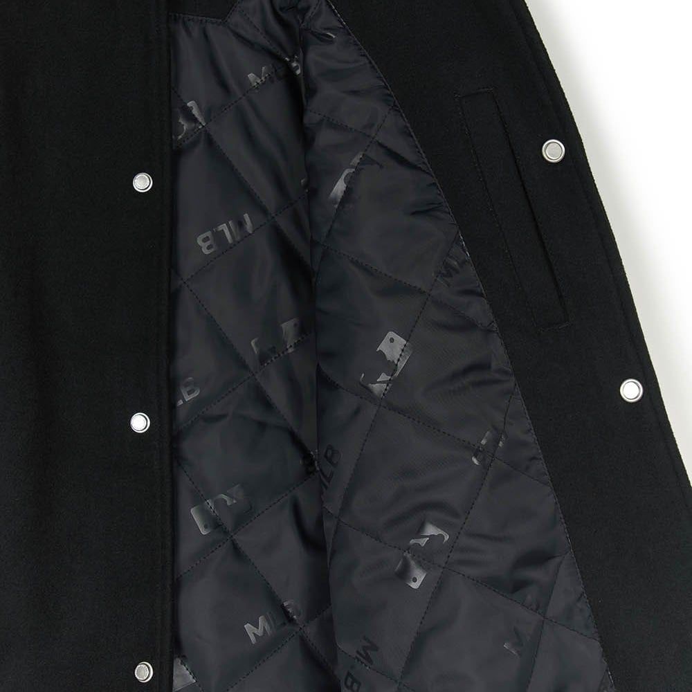  Áo Bomber MLB [Unisex] - Wool Biglux Varsity Jacket NY - 3AJPM1146-50BKS 