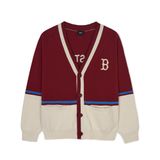  Áo Cardigan MLB [Unisex] Varsity Boston - 3AKCV0144-43WIS 