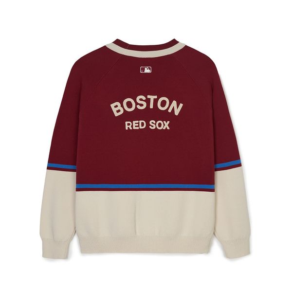 Áo Cardigan MLB [Unisex] Varsity Boston - 3AKCV0144-43WIS