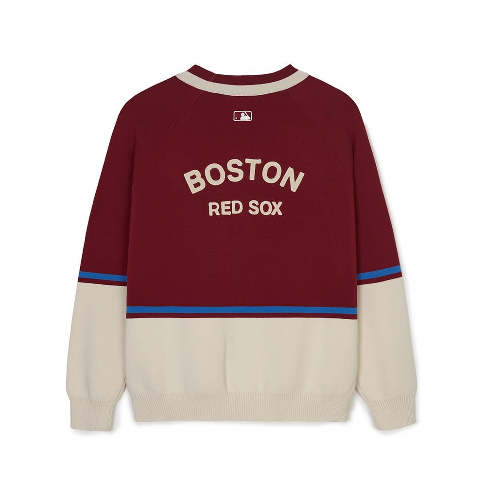  Áo Cardigan MLB [Unisex] Varsity Boston - 3AKCV0144-43WIS 