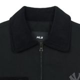  Áo Khoác [Unisex] MLB Korea - Basic Collar Work Jacket - 3AJPB0146-50BKS 