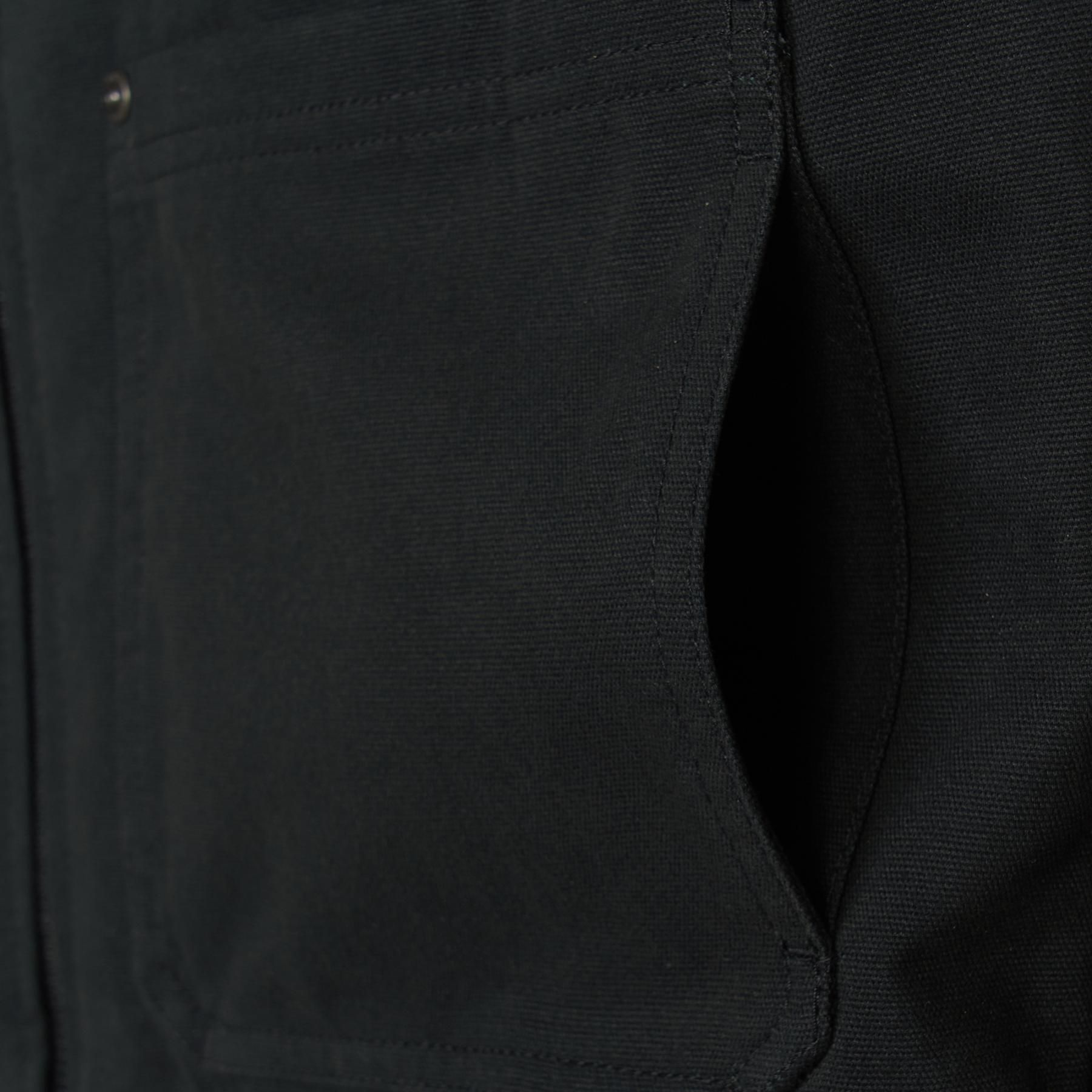  Áo Khoác [Unisex] MLB Korea - Basic Collar Work Jacket - 3AJPB0146-50BKS 