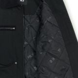  Áo Khoác [Unisex] MLB Korea - Basic Collar Work Jacket - 3AJPB0146-50BKS 