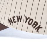  Nón MLB Korea - [Unisex] Signature Stripe Unstructured Ball Cap NY - 3ACPB255N-50BRD 