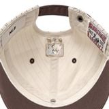  Nón MLB Korea - [Unisex] Signature Stripe Unstructured Ball Cap NY - 3ACPB255N-50BRD 