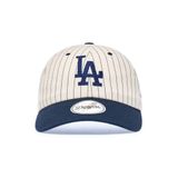  Nón MLB Korea - [Unisex] Signature Stripe Unstructured Ball Cap LA - 3ACPB255N-07NYS 