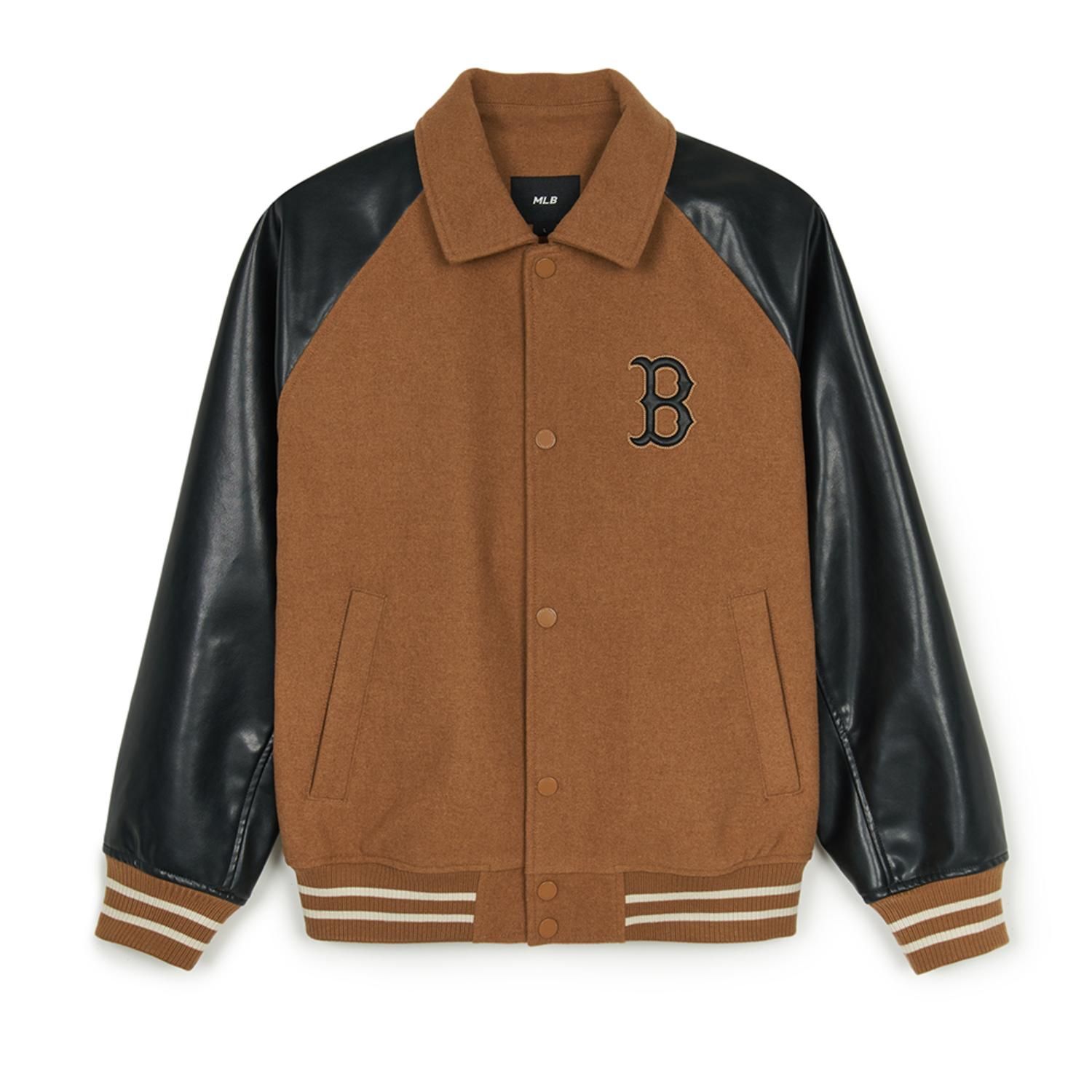  Áo Bomber MLB [Unisex] - Wool Biglux Varsity Jacket Boston - 3AJPM1146-43CAD 