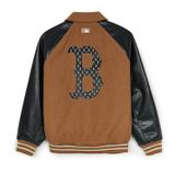  Áo Bomber MLB [Unisex] - Wool Biglux Varsity Jacket Boston - 3AJPM1146-43CAD 