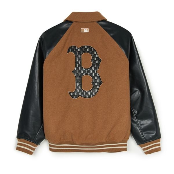 Áo Bomber MLB [Unisex] - Wool Biglux Varsity Jacket Boston - 3AJPM1146-43CAD