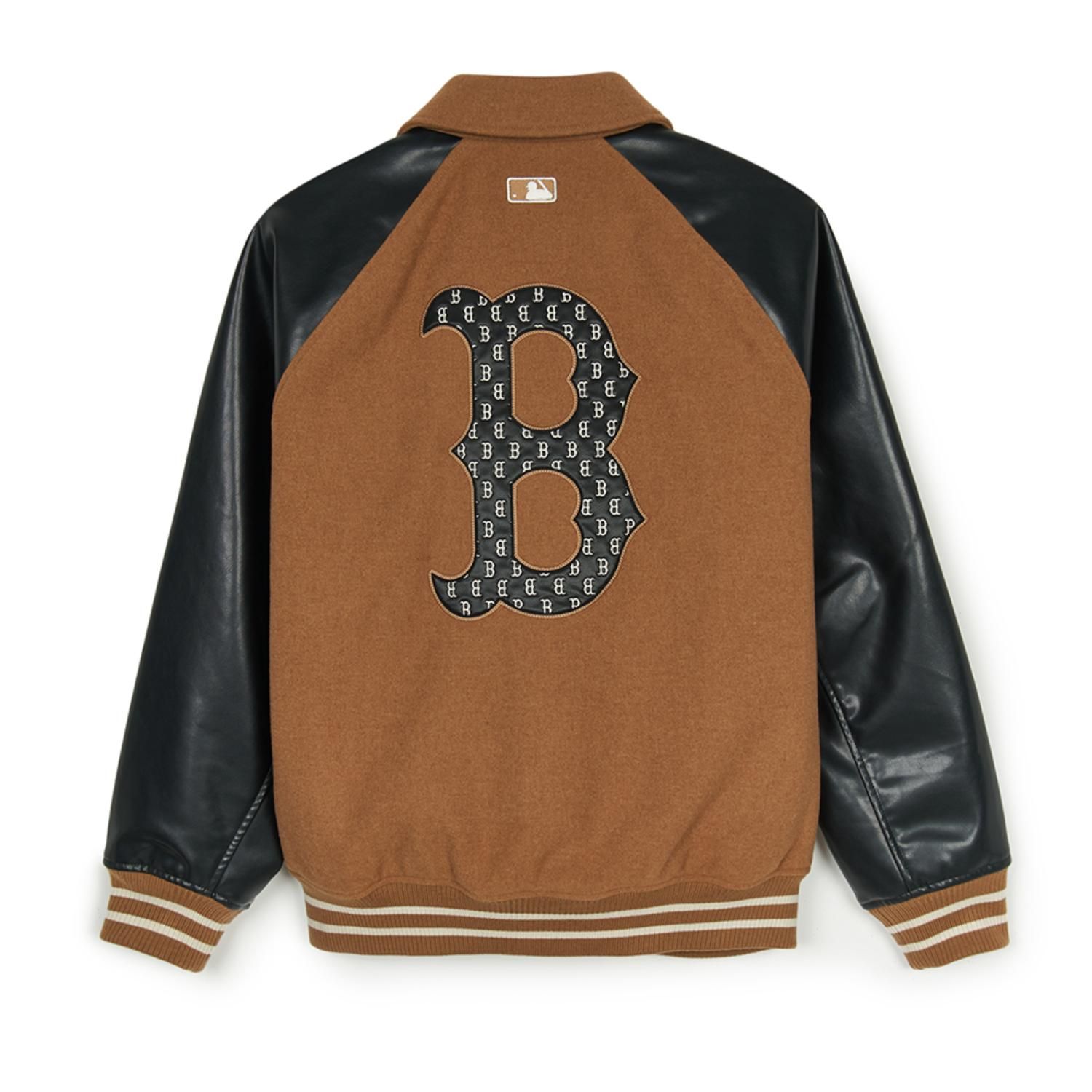  Áo Bomber MLB [Unisex] - Wool Biglux Varsity Jacket Boston - 3AJPM1146-43CAD 